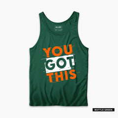 Pack of 3 Got Fitness Freak Printed Tank Tops For Mens