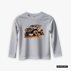 Pack of 3 Gamer Drive Printed Long Sleeve T-shirts For Tween Kids