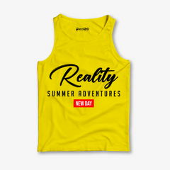 Pack of 5 Gamers Reality Sports Ride Kids Printed Tank Tops