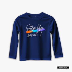 Pack of 4 Original Eagle Passion Level Printed Long Sleeve T-shirts For Tween Kids