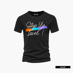 Pack of 6 Perfect Limited Stop No Violence Mens Printed T-Shirts