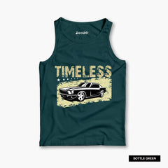 Pack of 4 Timeless Auto Limited Kids Printed Tank Tops