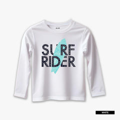 Pack of 3 Crus Coconut Rider Printed Long Sleeve T-Shirts For Tween Kids