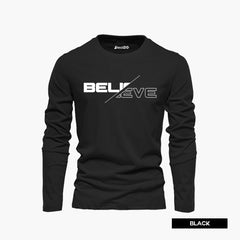 Pack of 3 Athlete Passion Believe Printed Long Sleeves T-Shirts