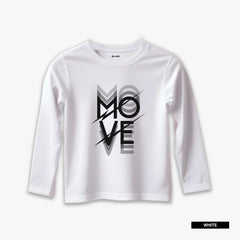Pack of 3 Limited Trust Move Printed Long Sleeve T-shirts For Tween Kids