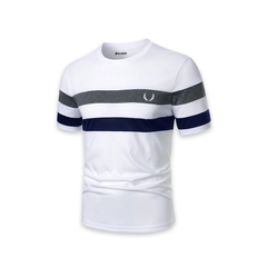 Bundle of 3 Classic Color Block Short Sleeve T-Shirts For Men