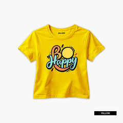 Pack of 5 Happy Certified Donut Cool Dude Printed Summer T-Shirts For Girls