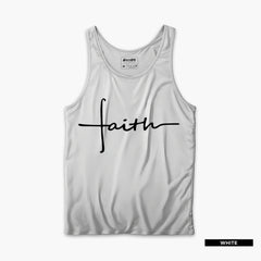 Pack of 3 Faith Be You Future Printed Tank Tops For Mens