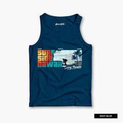 Pack of 4 Surf Beach is Calling Kids Printed Tank Tops