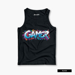 Pack of 3 Born Gamer Kids Printed Tank Tops