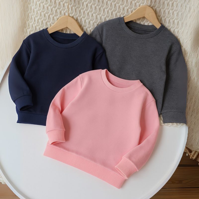 Bundle of 3 NCP Plain Sweatshirt For Girls