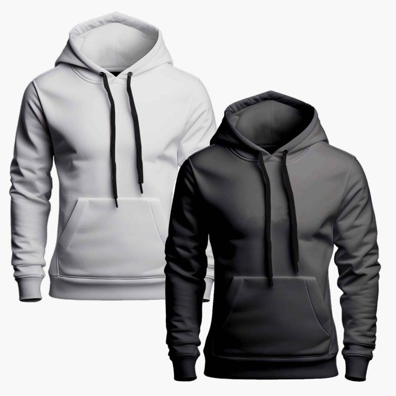 Bundle of 2 CW Basic Hoodie For Men