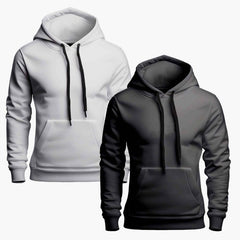 Bundle of 2 CW Basic Hoodie For Men