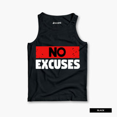Pack of 4 Stop Excuses Be Legend Kids Printed Tank Tops