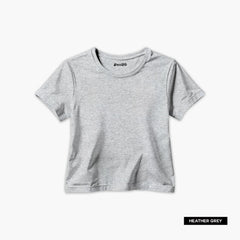 Bundle of 6 Crew Neck Plain T-Shirts For Girls