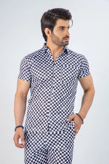 Summer Ready in Style with This Square Checked Mens Outfit