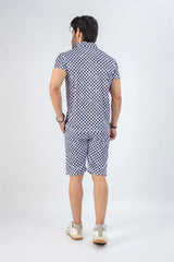 Summer Ready in Style with This Square Checked Mens Outfit
