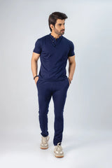 Feel the Summer Vibe in This Deep Blue Dream Relaxed Suit