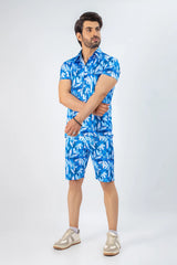 Stay Cool and Colorful in This Floral Print Summer Suit for Men