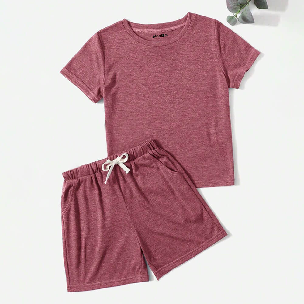 Kids Comfortable And Casual Summer Short Suit