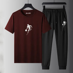 Vector Player Printed Summer Suit For Men