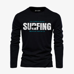 Pack of 4 Explore Fitness Surfing Champion Printed Long Sleeves Shirts