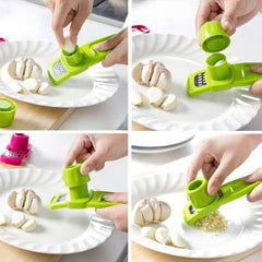 Garlic Mincer – Handheld Press Tool for Quick & Clean Garlic Prep
