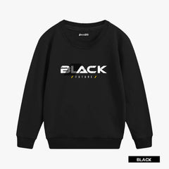 Pack of 3 Original Black Athlete Printed Sweatshirt For Tween Kids