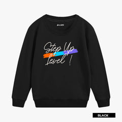 Pack of 3 Be Step Up Faith Printed Sweatshirt For Tween Kids