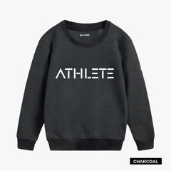 Pack of 3 Original Black Athlete Printed Sweatshirt For Tween Kids