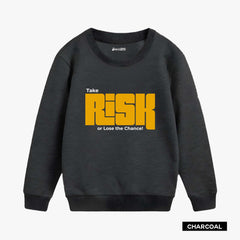 Pack of 3 Be Dark Risk Printed Sweatshirt For Tween Kids