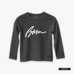 Pack of 4 Born Elegant Printed Long Sleeve T-shirts For Tween Kids