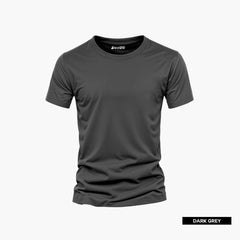Bundle of 5 Simple And Attractive Basic Half Sleeves T-Shirts For Men