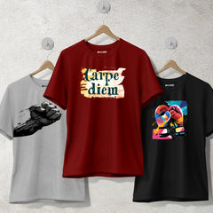 Pack of 3 Power Punch Printed T-Shirts For Tween Kids