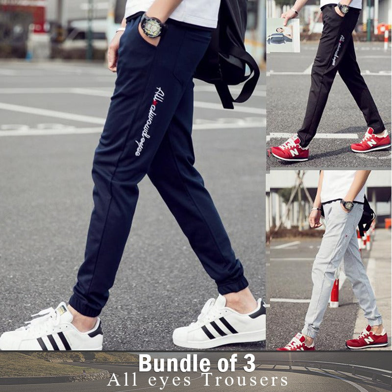 Pack of 3 All Eye Trousers