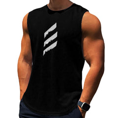 Pack of 2 Men Gym Freaks Printed Tank Tops