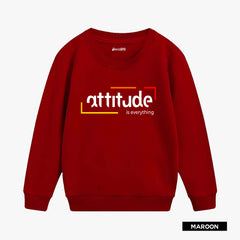 Pack of 3 Mad Passion Attitude Printed Sweatshirt For Tween Kids