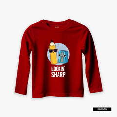 Pack of 3 Peek Lookin Good Printed Long Sleeve T-shirts For Young Kids