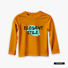 Pack of 4 Born Elegant Printed Long Sleeve T-shirts For Tween Kids