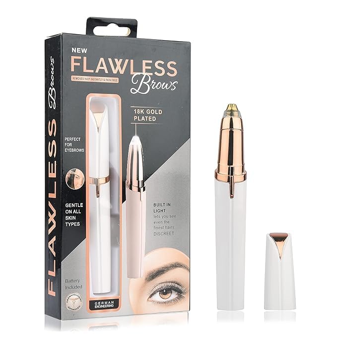 Rechargeable Flawless Eye Brow Remover For Women