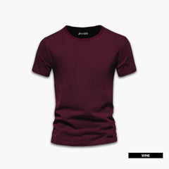 Bundle of 5 Stylish And Elegant Basic Half Sleeves T-Shirts For Men